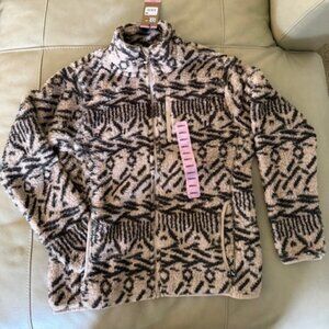 Women's Eddie Bauer Fleece Teddy Sherpa Jacket - NWT